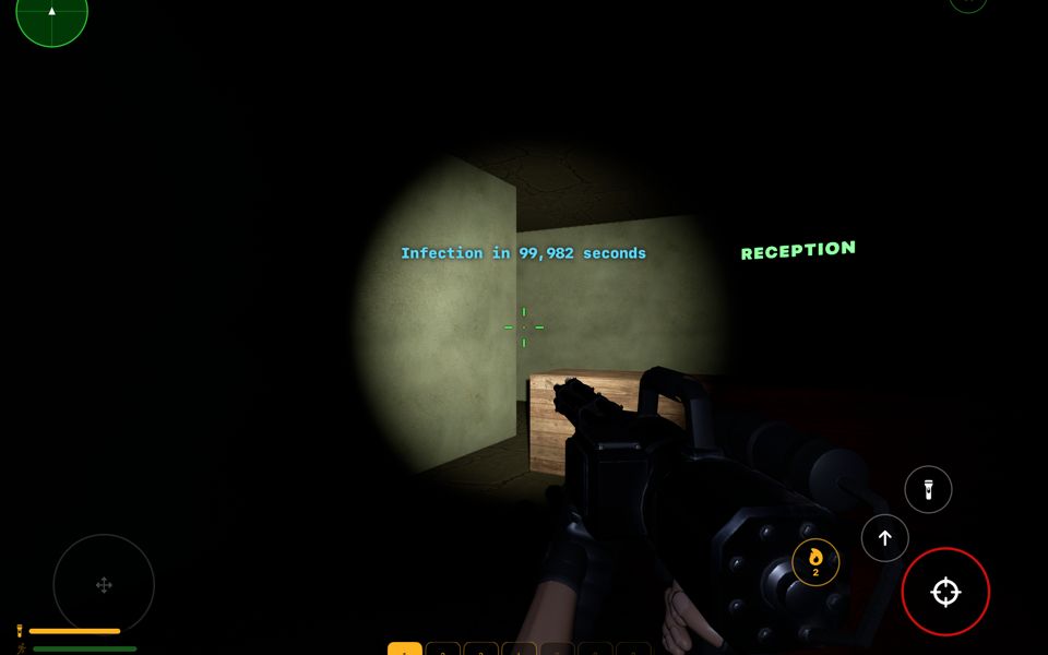 Abandoned Hospital map in Zombie City