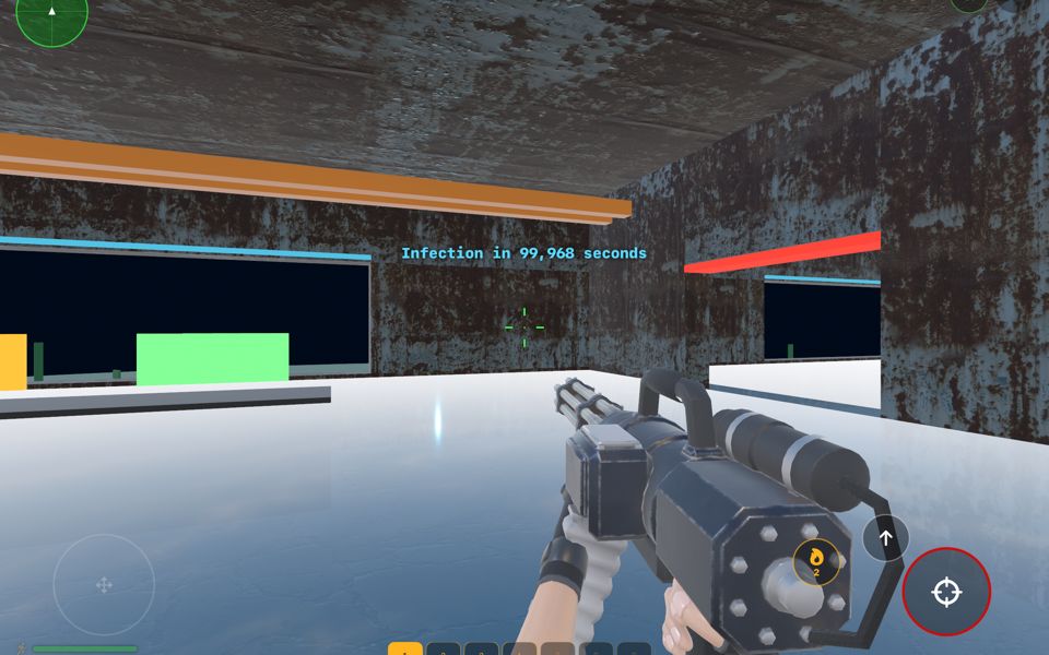 Submarine map in Zombie City